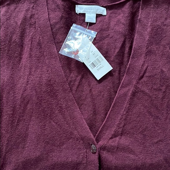 NY&C Cardigan Sweater (Size: S) - New with Tags - Picture 5 of 6